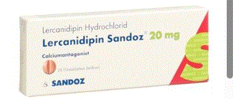LERCANIDIPIN Sandoz 20mg, 28 film-coated tabs